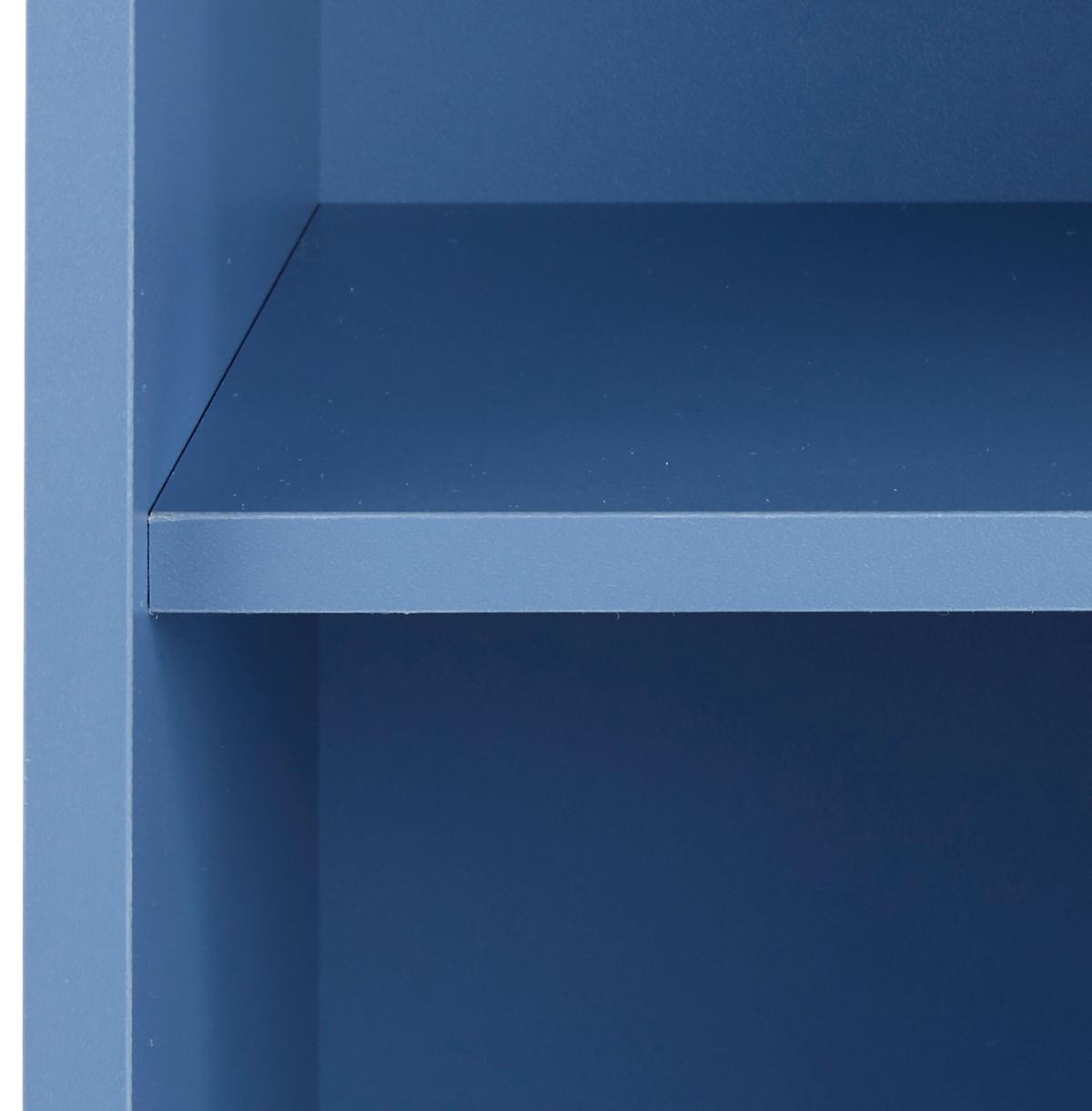 Regal Box - plava, Moderno, drvni materijal (23/46/25cm) - Modern Living