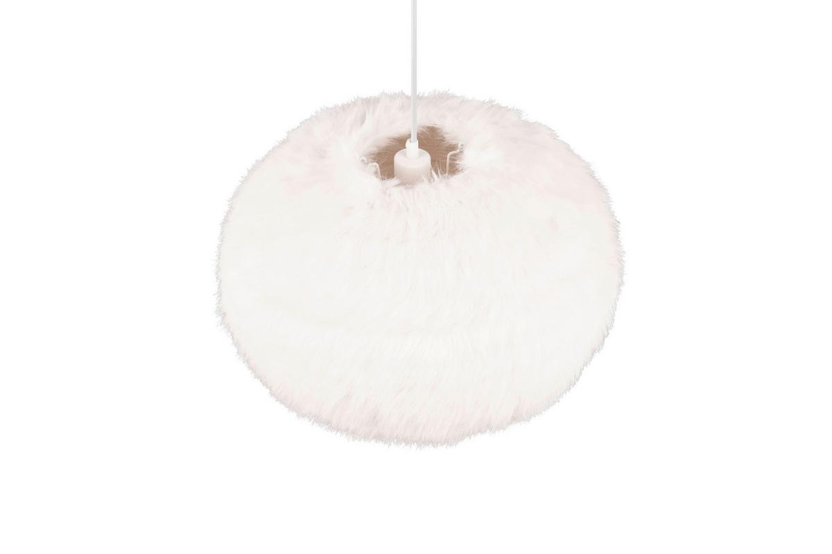 LAMPA ZWIESZANA R31581901 FURRY - biały/kolor piaskowy, Modern, metal/tkanina (50/150cm)