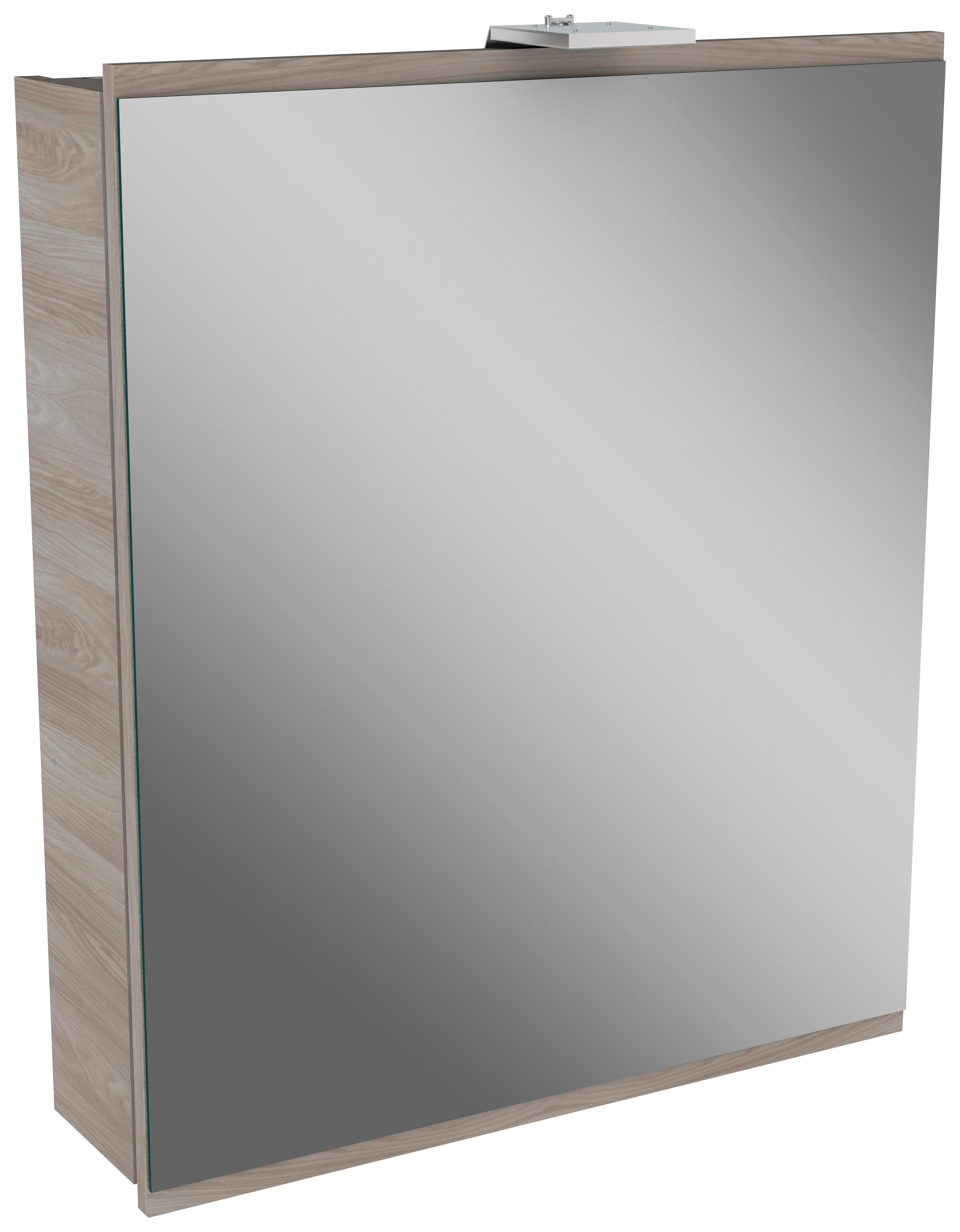 Spiegelschrank "Lima" , esche - MODERN, Glas/Holzwerkstoff (60/73/15,5cm) - MID.YOU