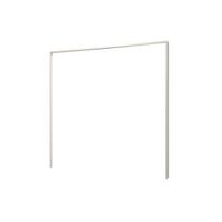 Díszkeret Lucca - kasmírszínű, Modern, faalapú anyag (229/226,5/16cm)
