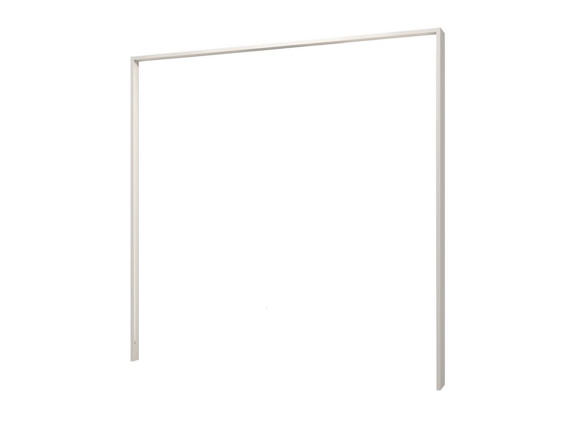 Díszkeret Lucca - kasmírszínű, Modern, faalapú anyag (229/226,5/16cm)