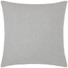 Zierkissen Dobby Uni in Silber/Weiß ca. 45x45cm - Silberfarben/Weiß, Textil (45/45cm) - Premium Living