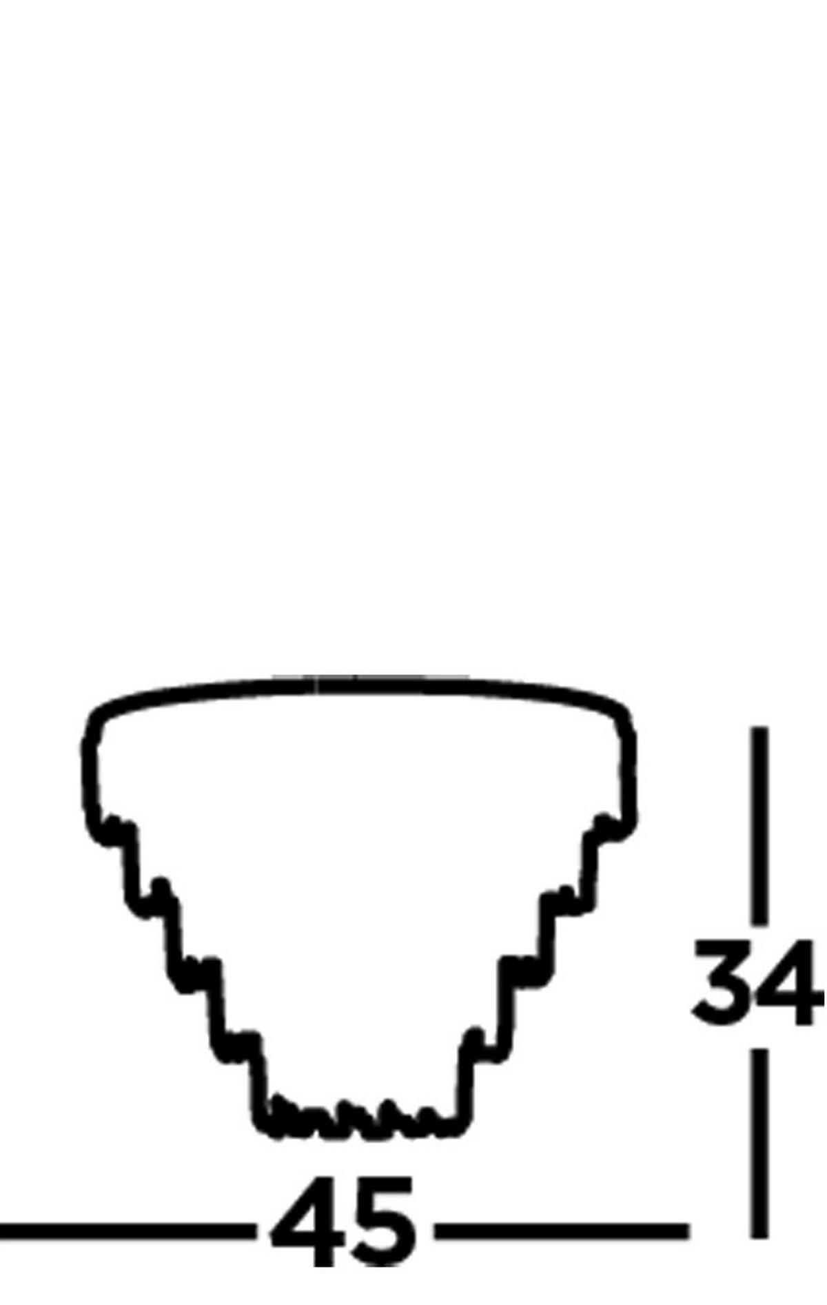 Mennyezeti Lámpa 1225-5cc Clarissa - krómszínű/Pezsgő, Design, üveg/fém (45/45/34cm)