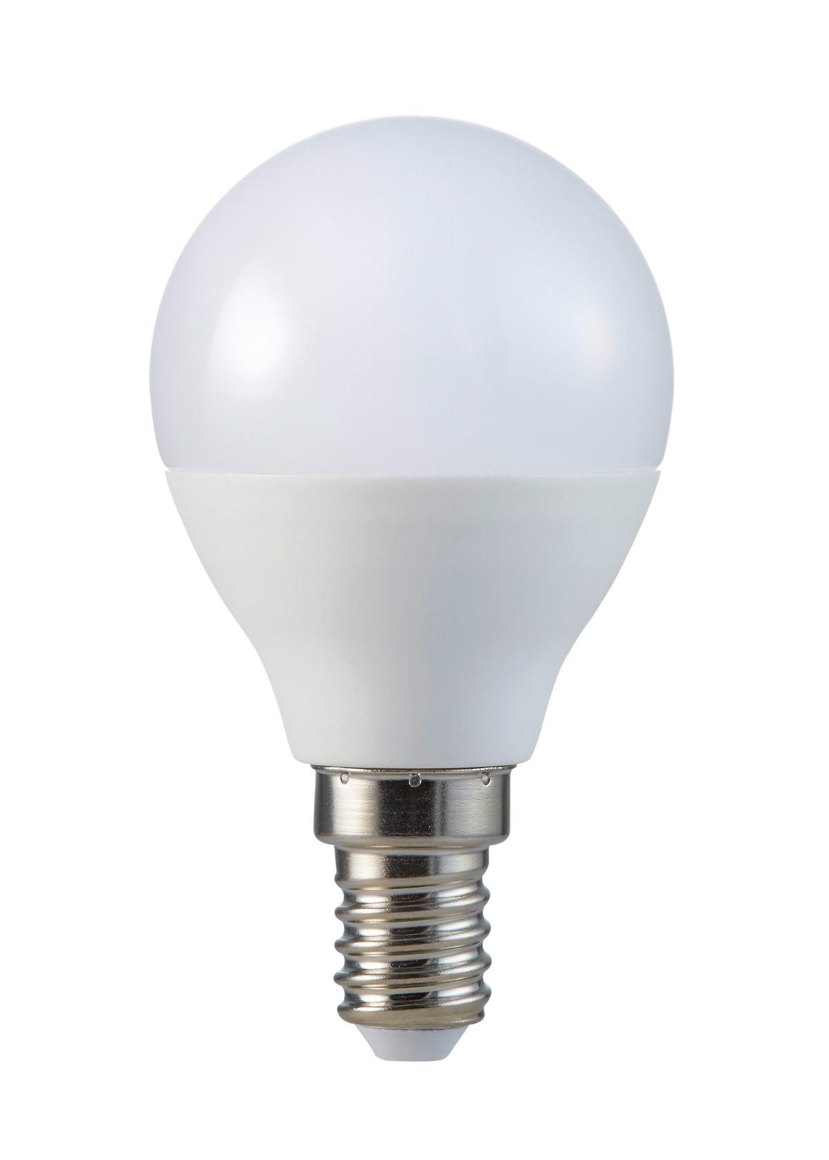 LED Fényforrás 5w E14 - Basics, műanyag/fém (4.5/9/4.5cm) - Rabalux