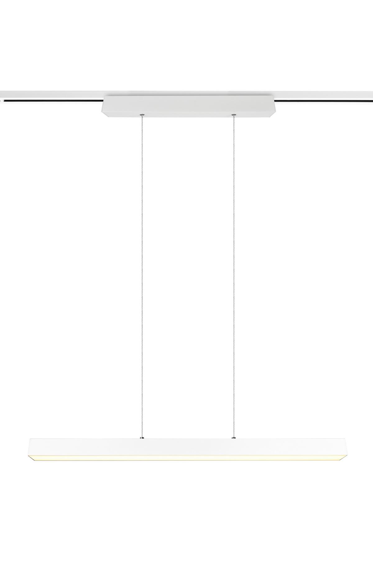 Schienensystem Duoline PL Paros max. 29 Watt - Weiß, Basics, Metall (90/180/5cm) - Trio Leuchten