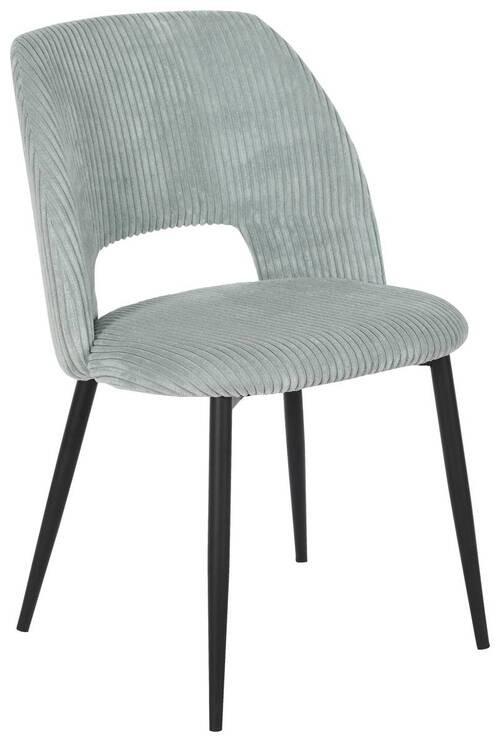 Scaun ZOE - verde mentă/negru, Lifestyle, metal/textil (51/82/57cm) - Mömax