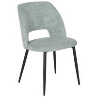 Scaun ZOE - verde mentă/negru, Lifestyle, metal/textil (51/82/57cm) - Mömax