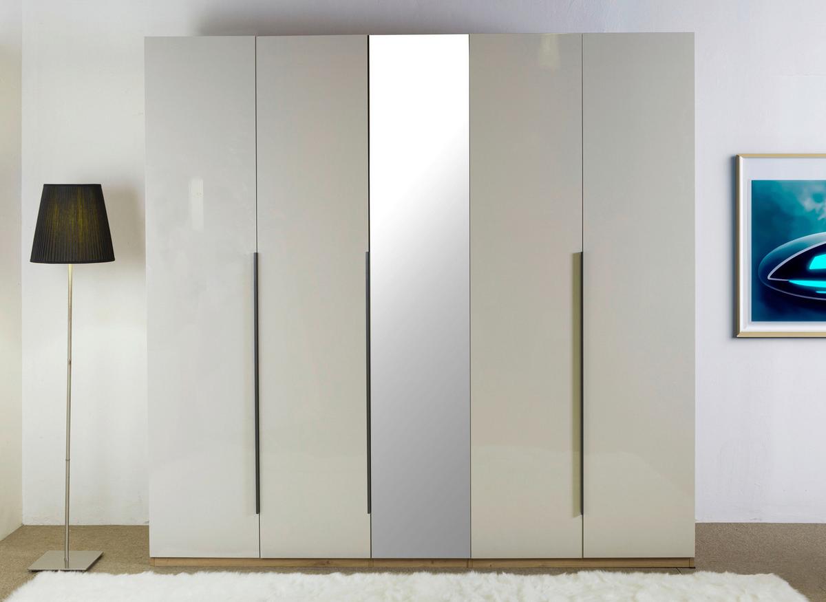 Ormar S Klasičnim Vratima Sposami - kašmir/hrast Artisan, Moderno, drvni materijal/metal (229,8/222,6/63,3cm) - Premium Living