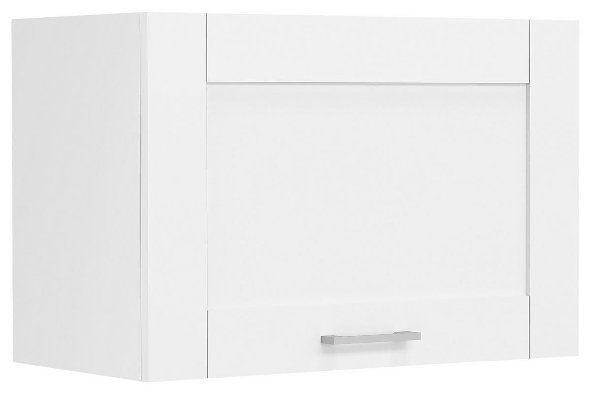 KÜCHENOBERSCHRANK COLURA - Weiss/Silberfarben, Trend, Holzwerkstoff/Kunststoff (60/40/31cm) - MID.YOU