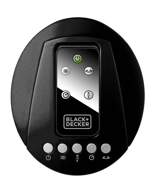 Turmventilator Black & Decker max. 45 Watt - Schwarz, MODERN, Kunststoff (26/74/26cm) - Black & Decker