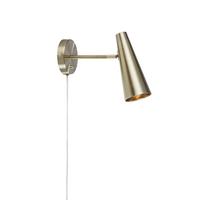 Wandleuchte Peak max. 40 Watt - Goldfarben, Basics, Metall (28/12/22cm) - Markslöjd