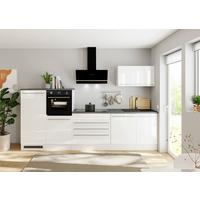 Moderen Kuhinjski Blok Brez Aparatov Welcome Jazz, Bela - bela/visoki sijaj, Konvencionalno, leseni material (320cm) - Modern Living
