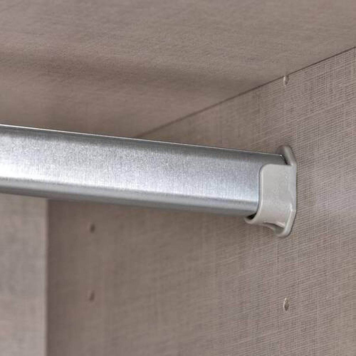 DULAP USI ROTATIVE ALABAMA - stejar Sonoma/argintiu, Modern, material pe bază de lemn (136/229/54cm) - Modern Living