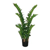 Kunstpflanze 1916602LO-50 Zamifolia - Schwarz/Grün, Trend, Kunststoff (110cm)