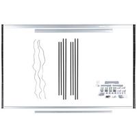 Montagepaket Unit in Schwarz - Schwarz, MODERN, Kunststoff/Metall - Based