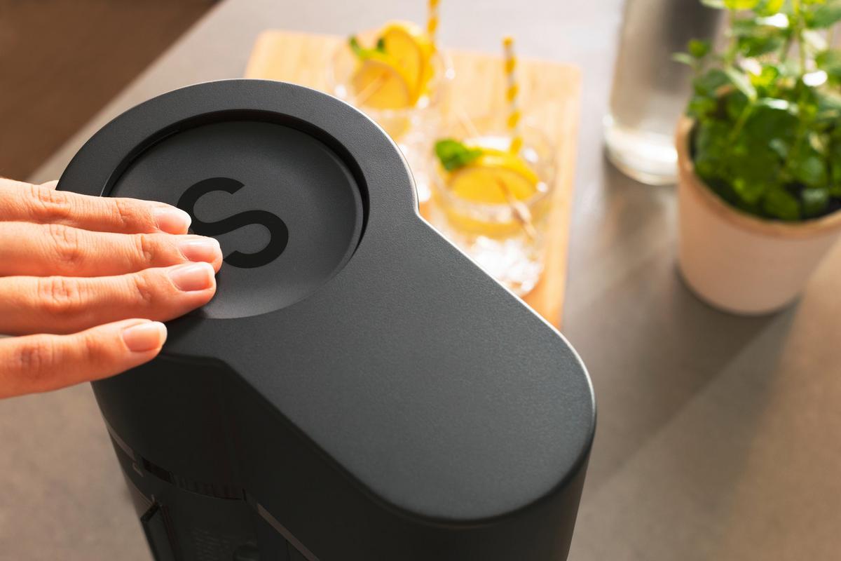 SATURATOR 10026030 - czarny, Basics, tworzywo sztuczne (11.2/42.6/18.8cm) - Sodapop