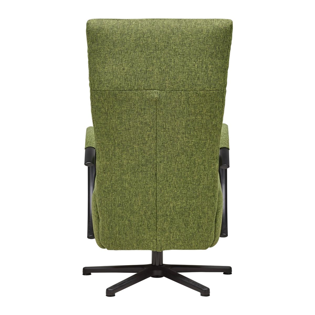 Relaxsessel Sitting 3 in Olive - Schwarz/Olivgrün, Modern, Kunststoff (66/114/84cm) - Premium Living