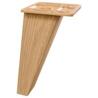 ZESTAW NÓG QS 383 - kolor dębowy, Konventionell, materiał drewnopochodny/metal (1,5/10/1,5cm) - Xora