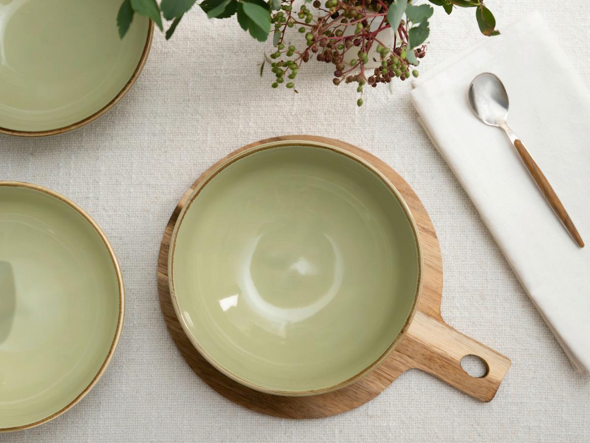 SCHÜSSELSET 22054 NATURE COLLECTION - Grün, Trend, Keramik (16,5cm) - Creatable
