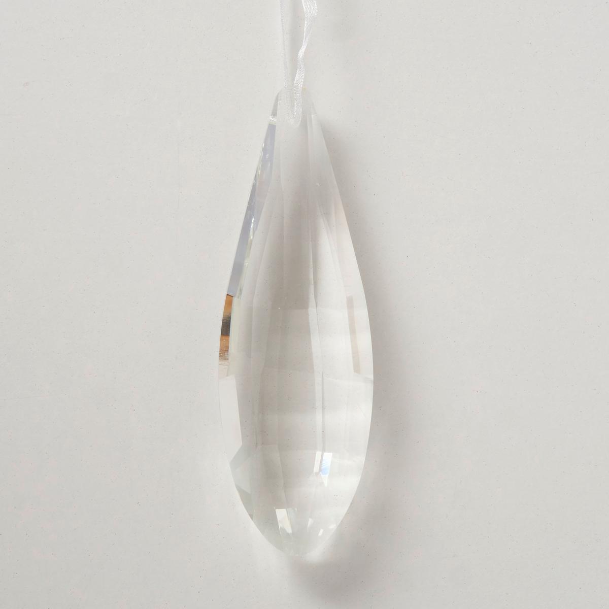 Dekohänger SIRAL Transparent - Transparent, Basics, Glas/Textil (4,5/12/1cm)