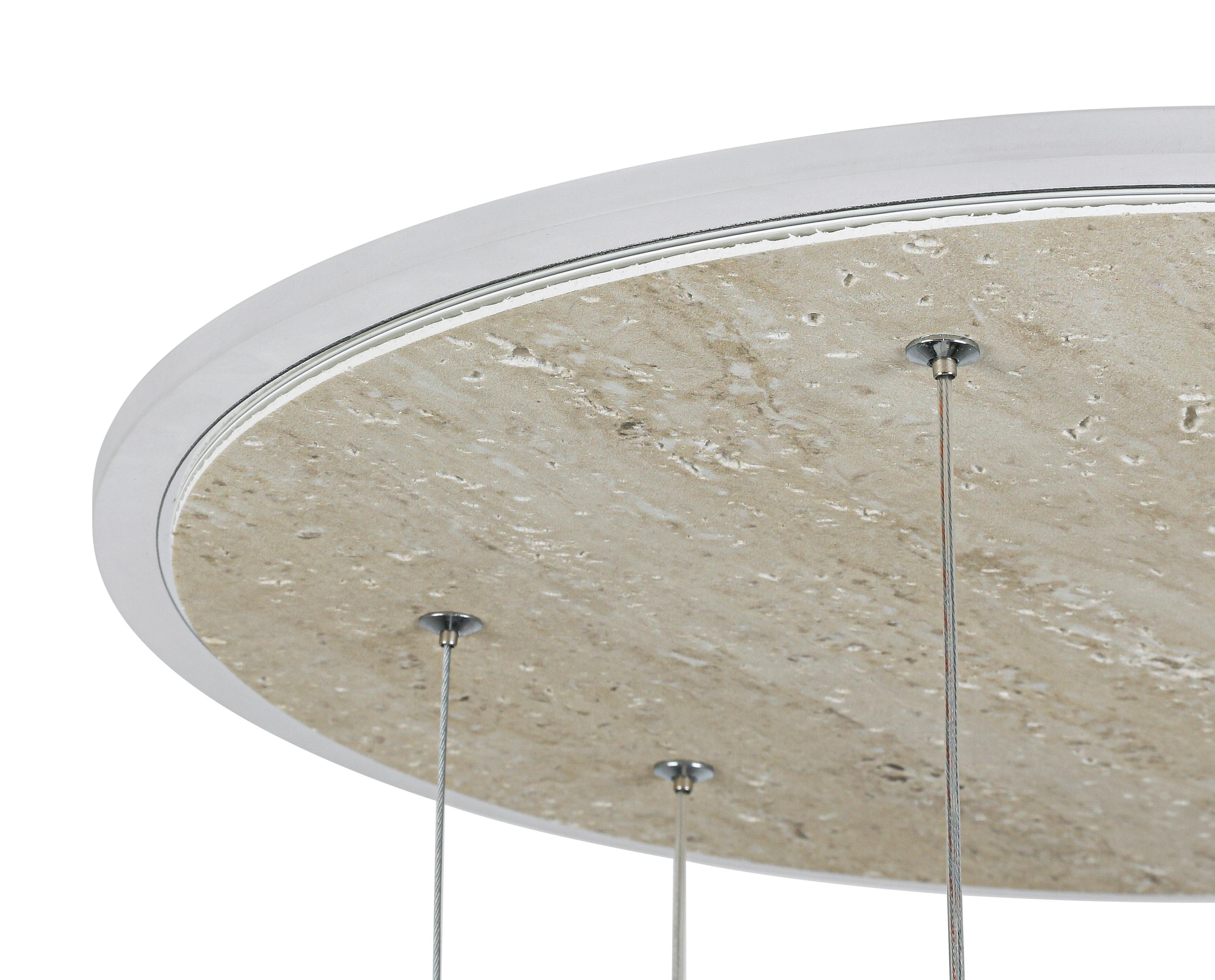 LED-HÄNGLAMPA STONI - champagne, Modern, metall/plast (42/42/150cm) - Mömax