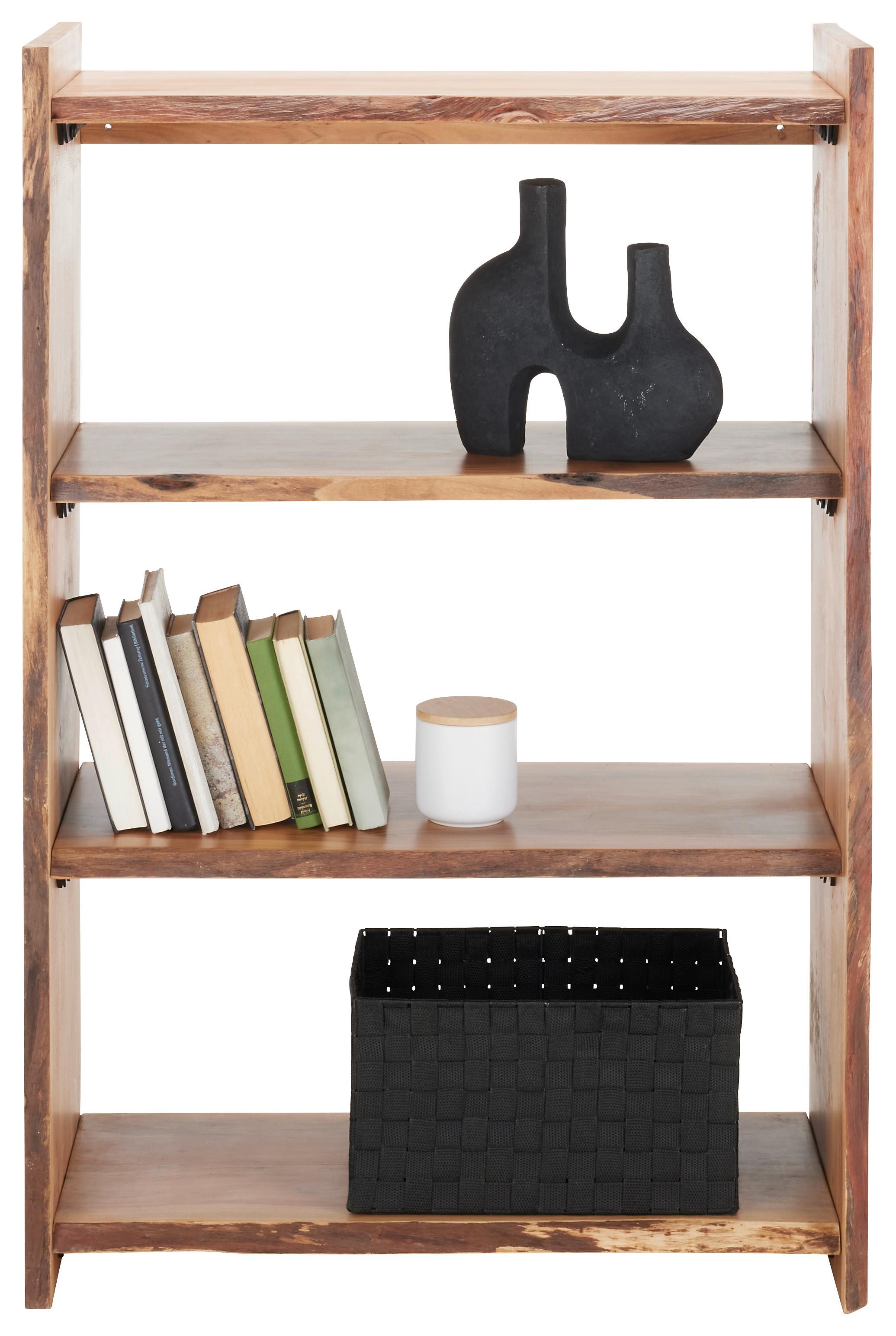 Regal Timber, Akacija, Masivno - barve akacije, Natur, les (80/120/38cm) - Premium Living
