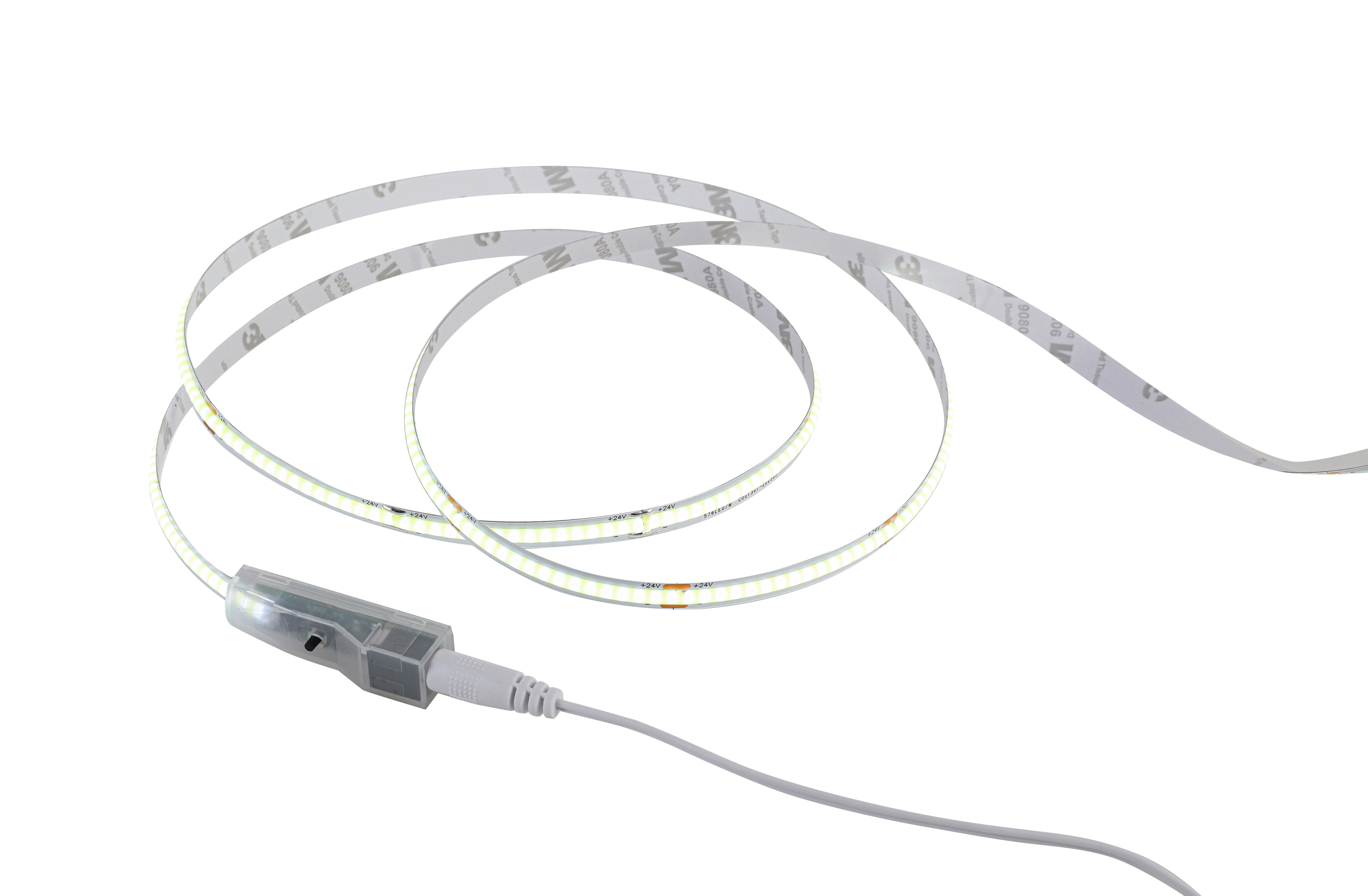 LED-LIST HOCH - vit, Modern, plast (500cm) - Mömax