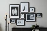 Okvir Za Slike Gitta - črna, Moderno, steklo/leseni material (50/70/3,6cm) - Modern Living
