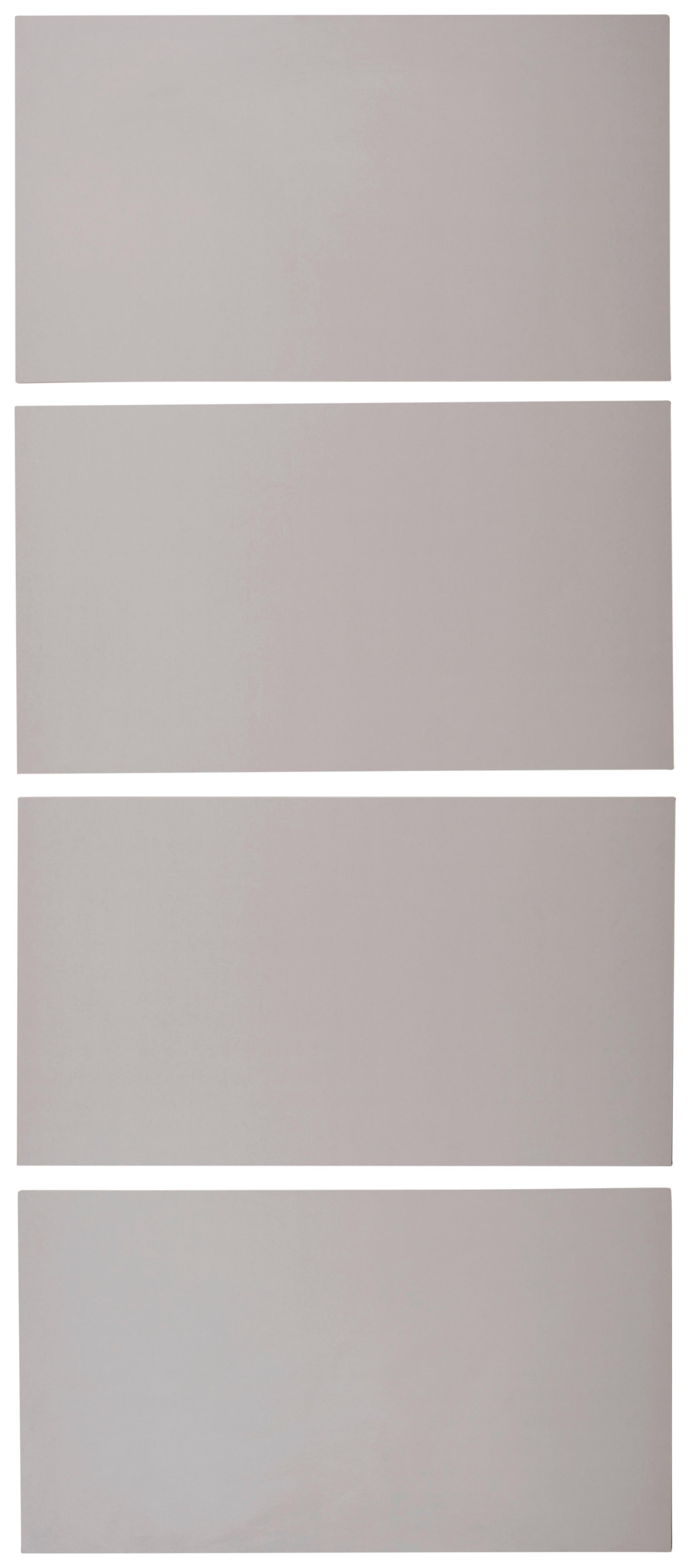 PANNEAU FRONTAL UNIT -BASED- - gris clair, MODERN, matériau en bois - Based