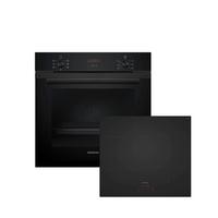 Backofenset EQ31I6BMAT Schwarz - Schwarz, Trend, Glas/Metall (60cm) - Siemens