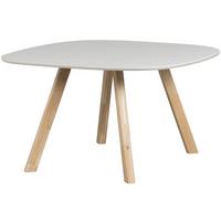 Esstisch Tablo Hellgrau L: 130cm - Hellgrau/Naturfarben, MODERN, Holz (130/130/75cm) - Livetastic