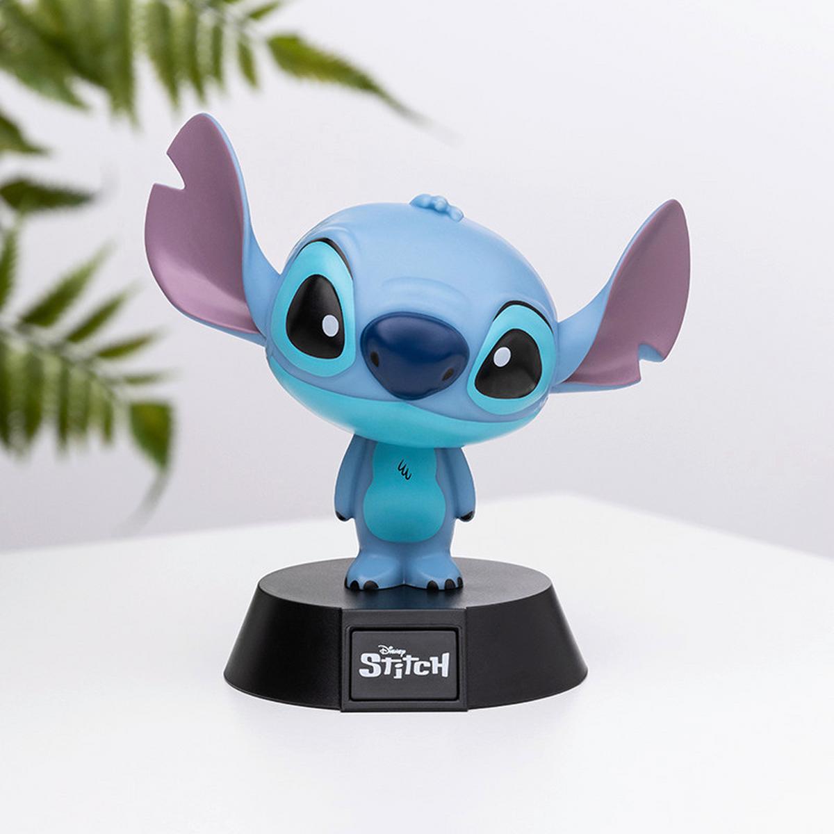 DEKORACJA ŚWIETLNA LED STITCH ICON LIGHT - niebieski/różnokolorowy, Basics, tworzywo sztuczne (7.7/10.8/7.7cm) - Disney