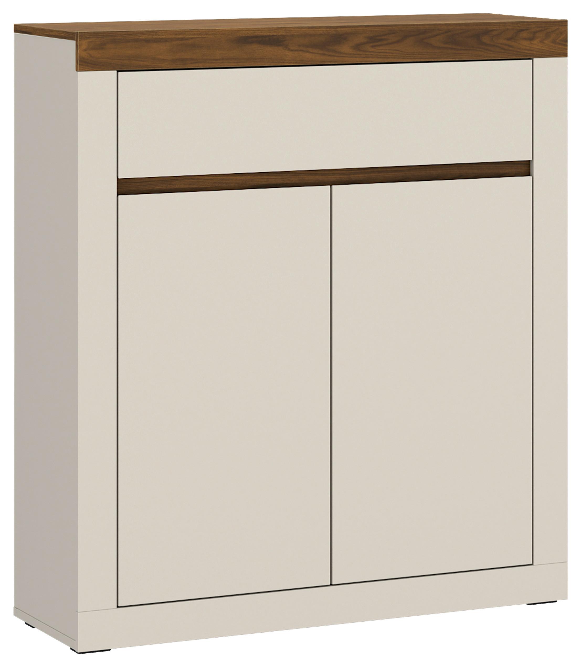 Comodă Salo - cașmir/culoare lemn de nuc, Modern, material pe bază de lemn (94,2/109/36,6cm) - Modern Living