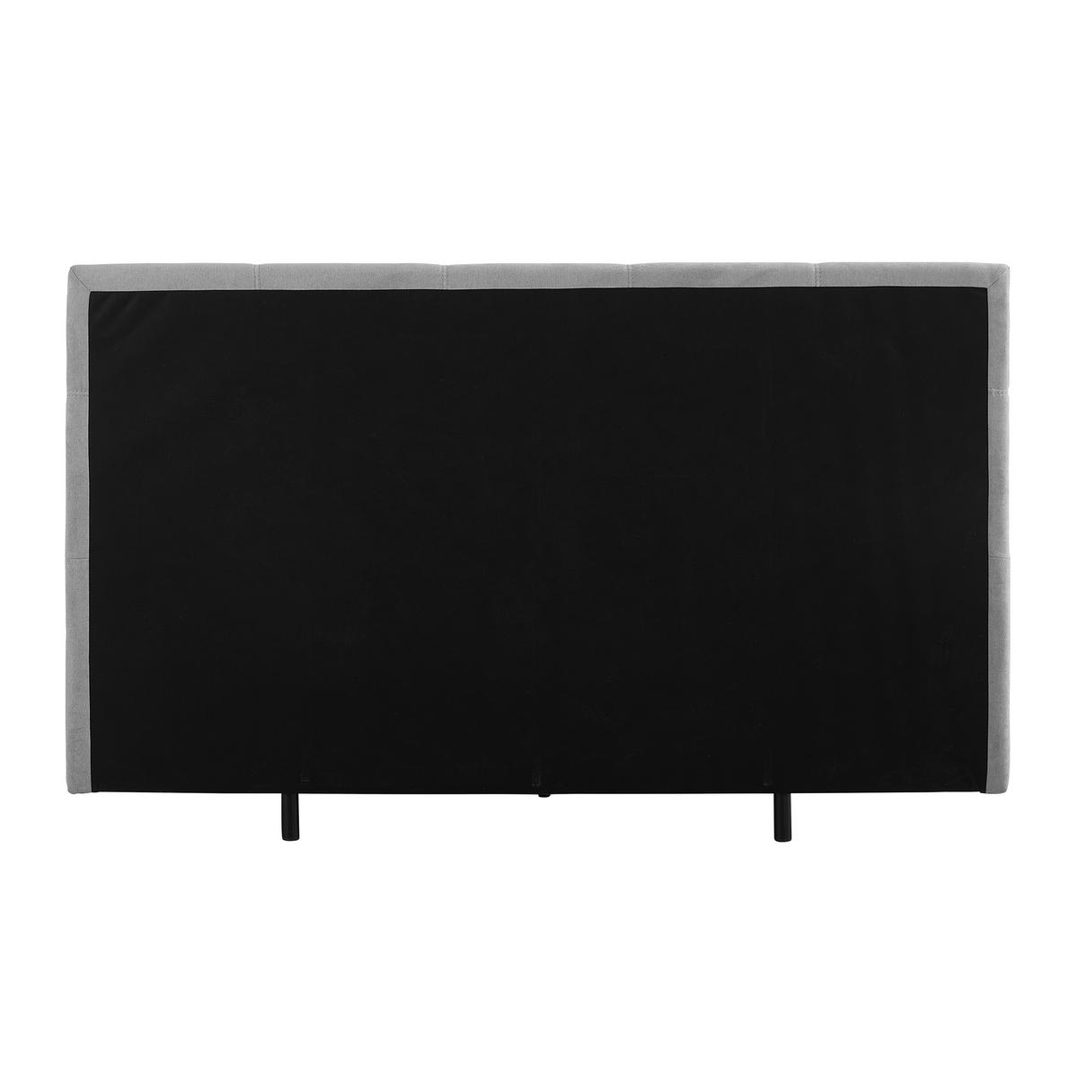 Boxspringbett Miami in Grau ca. 180x200cm - Schwarz/Grau, KONVENTIONELL, Holz/Holzwerkstoff (180/200cm) - Mömax