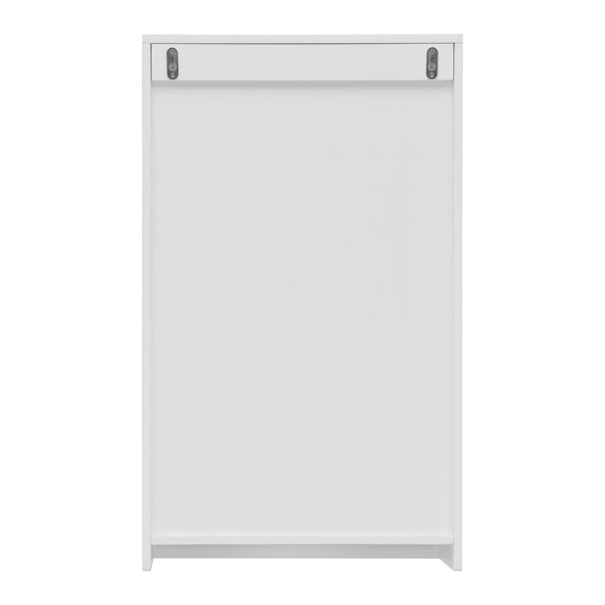 REGAL SETTO -TREND- - Weiss, Romantik / Landhaus, Holzwerkstoff (45/75/31cm) - Premium Living