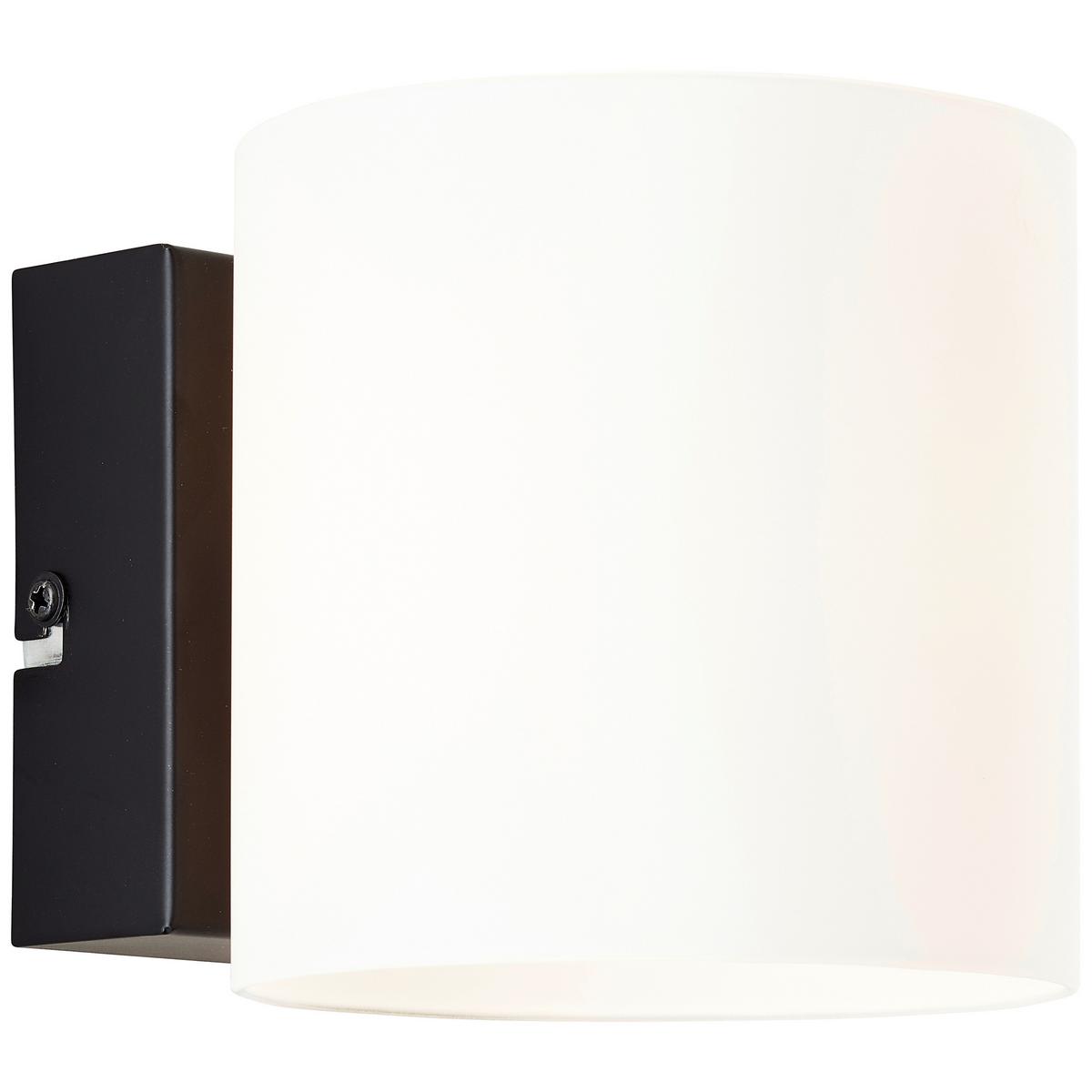 KINKIET LED G99238A76 PAVE LED / WA1 - czarny/biały, Konventionell, metal/szkło (12/12/15cm) - Brilliant