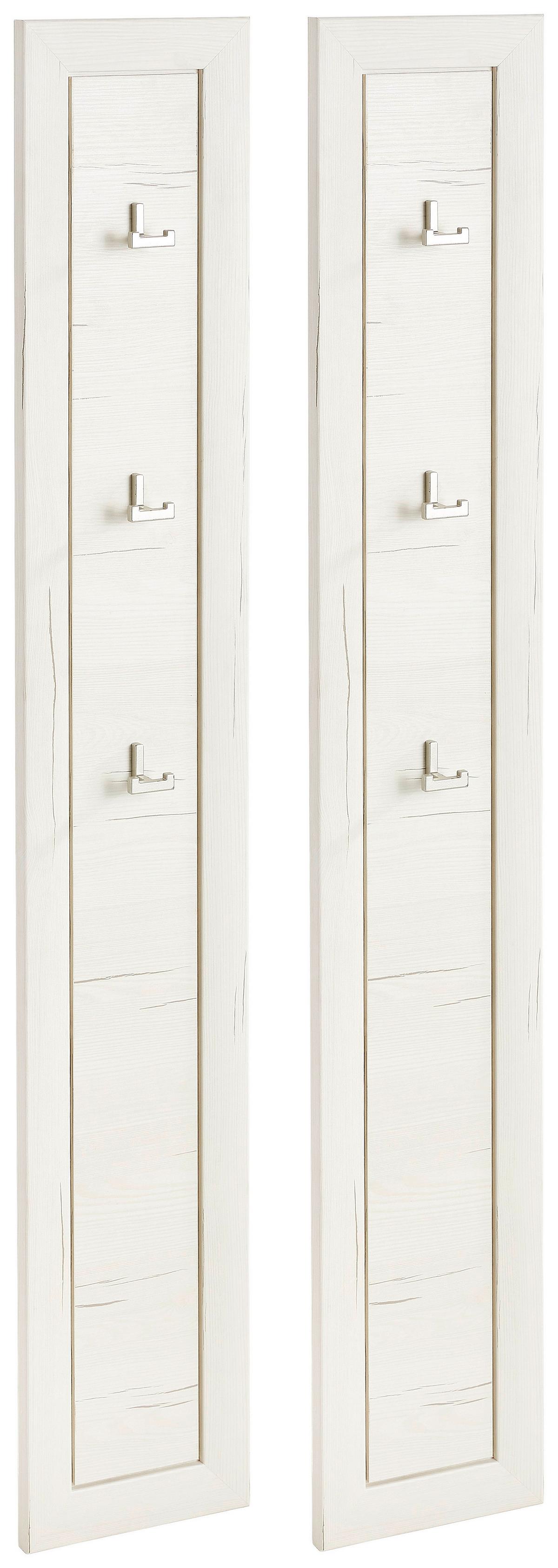 PANEL DO PRZEDPOKOJU CAMRON - biały/kolor piniowy, Lifestyle, materiał drewnopochodny (27/162/2,5cm) - Hom`in