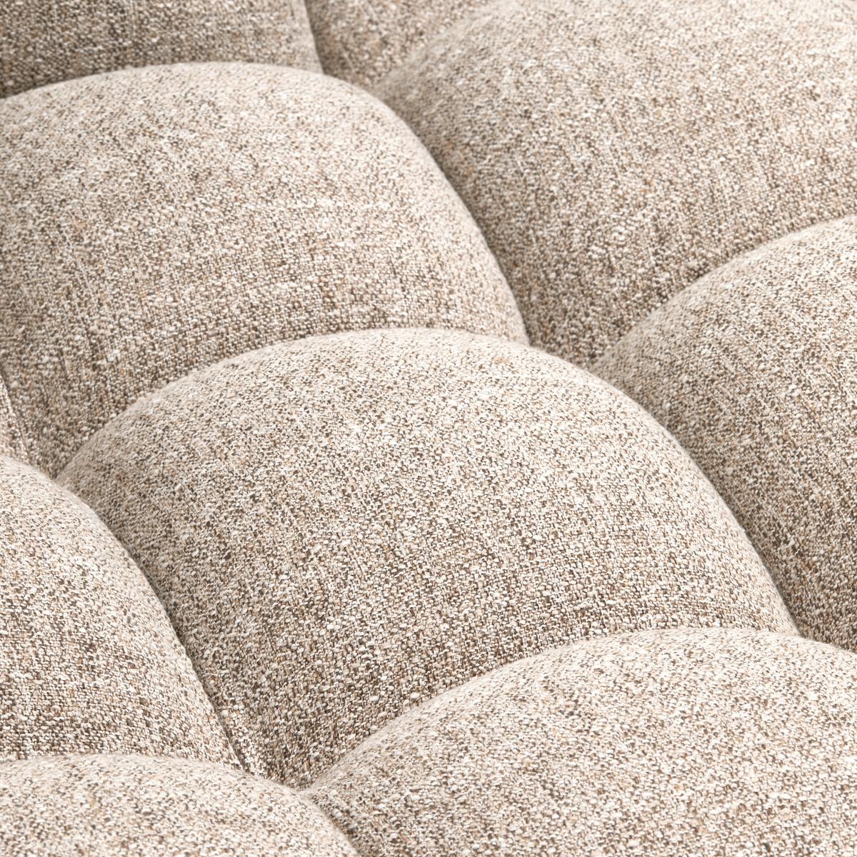 Ecksofa Allure Naturfarben S: 324x165cm - Schwarz/Naturfarben, Design, Kunststoff/Textil (324/165cm) - Livetastic