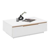 Couchtisch Dallas Weiss - Weiss, Modern, Holzwerkstoff (110/70/36cm) - Premium Living