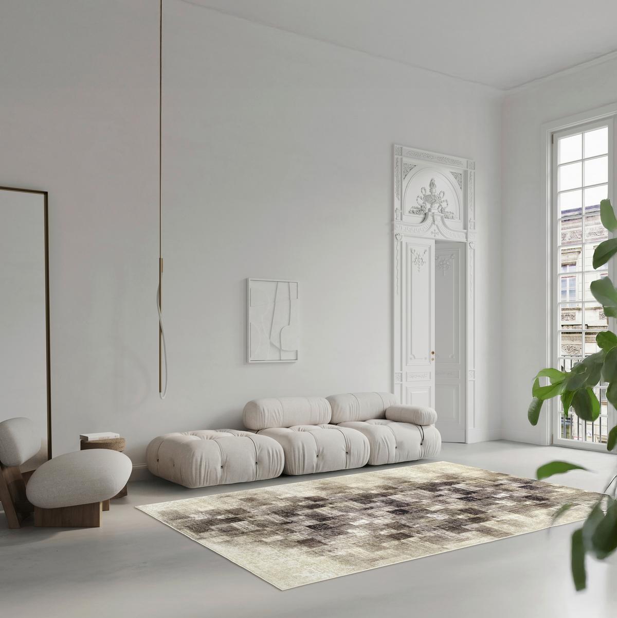 DYWAN VINTAGE MARTIN ONDEA-TREND8132 - antracytowy/kremowy, Design, tkanina (200/290cm) - Lindorug