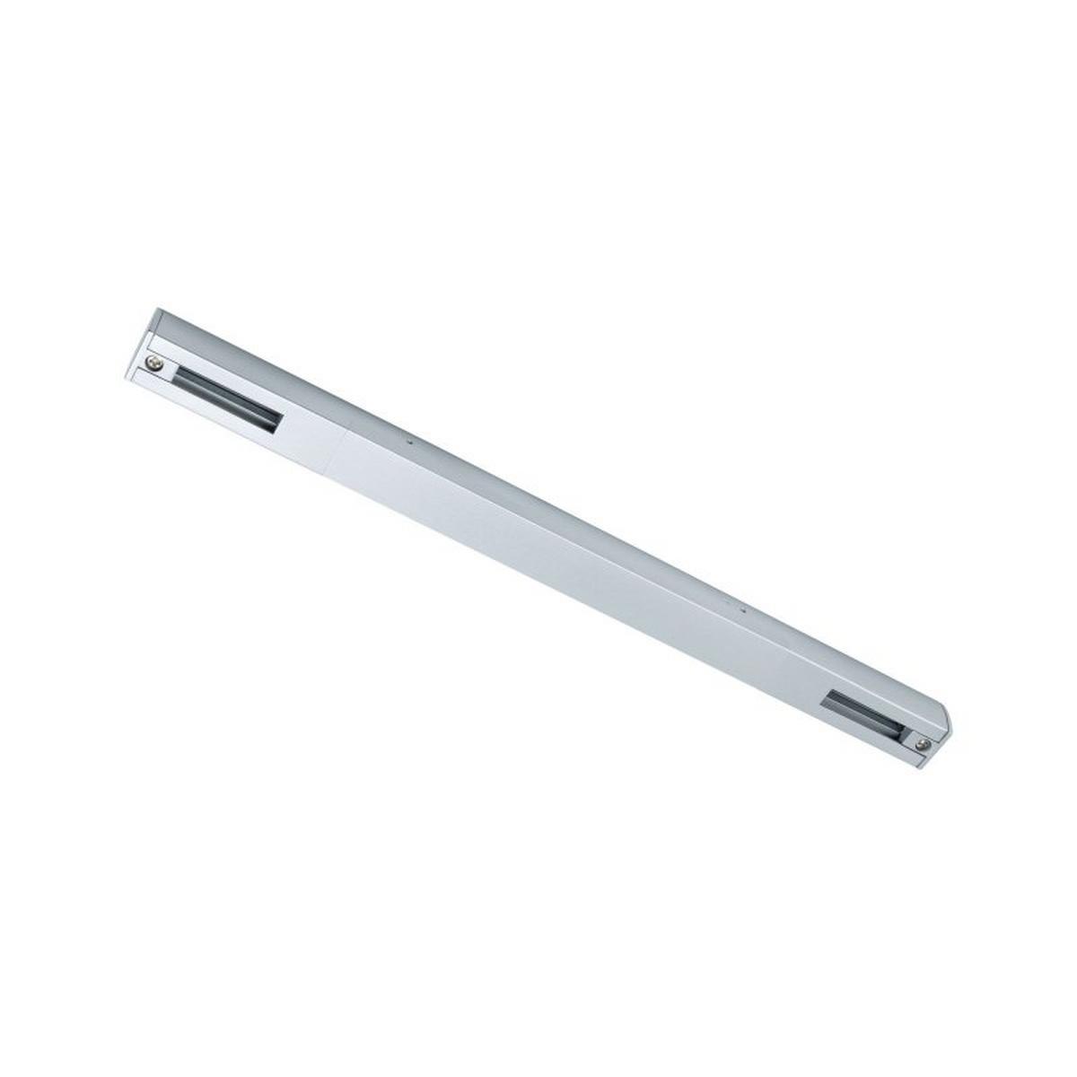 Schienensystem-Einspeiser Urail Middle Feed - Chromfarben, Basics, Kunststoff (30,4cm) - Paulmann