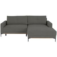 Coltar BERGAMO - gri închis, Modern, textil (238/162cm) - Mömax