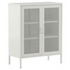 Sideboard Misha Beige ca. 80x101,5x40cm - Beige, Design, Metall (80/101,5/40cm) - Livetastic