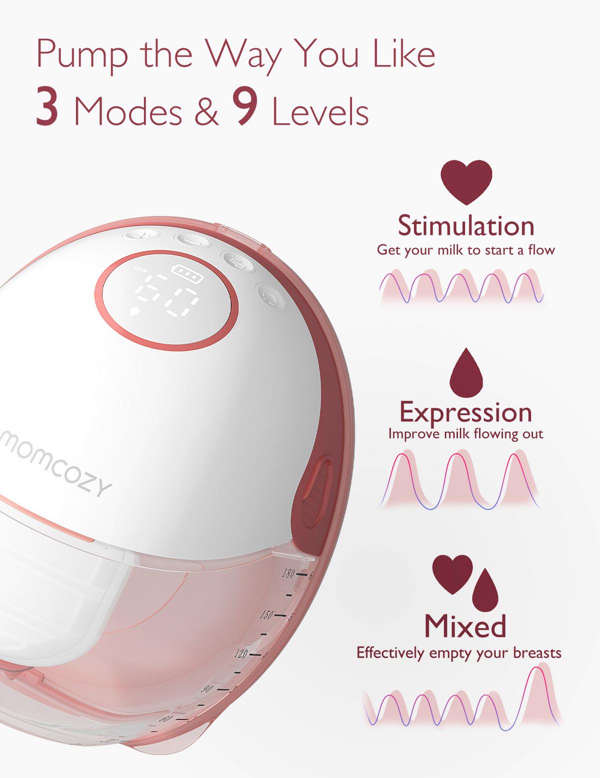 LAKTATOR MOMCOZY M6  SINGLE - Basics (15.8/11.8/19.4cm) - Momcozy