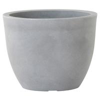 Pflanzentopf Grau - Grau, Basics, Kunststoff (45/34,5cm) - Siena Garden
