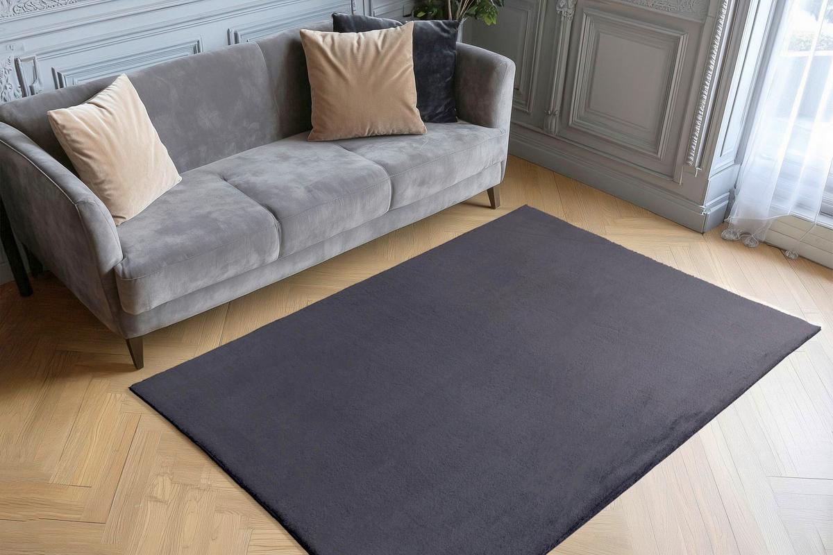 Covor Cu Fir Lung My Infinity, Cca. 80x150cm - antracit, Design, textil (80/150cm) - Obsession