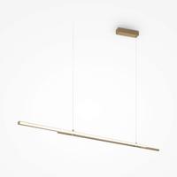 Pendelleuchte Halo Messingfarben max. 48 Watt - Messingfarben, Trend, Metall (150/6/1,5cm) - MAYTONI