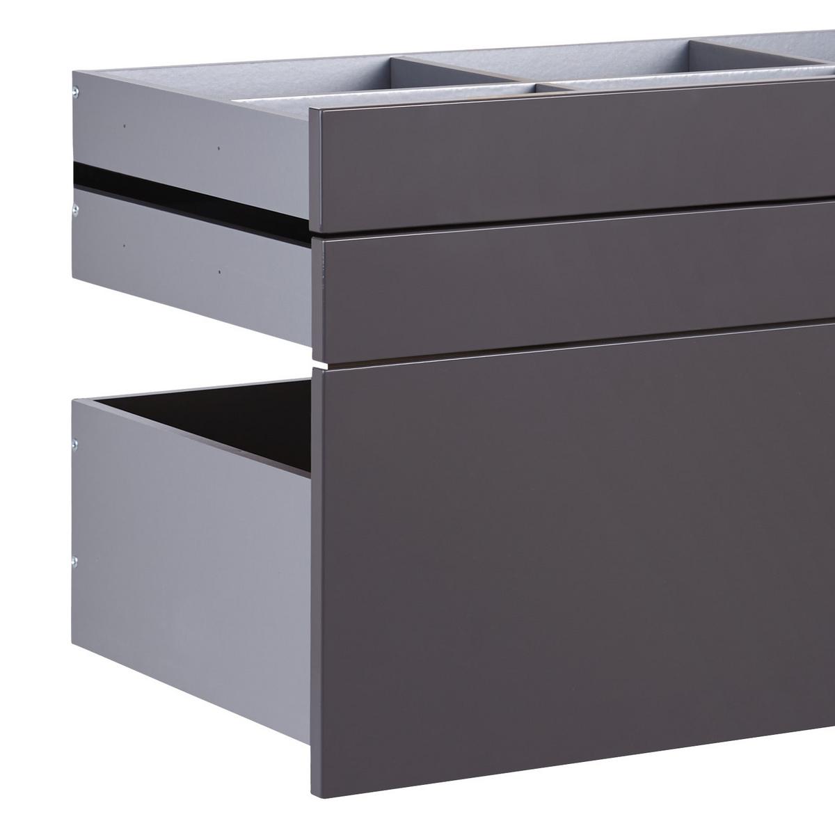 set sertare UNIT - Modern, material pe bază de lemn (91/50,3/47cm) - Ondega