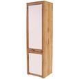 Omara Kashmir New - bela/hrast, Moderno, leseni material (57/192/41cm) - Zandiara Omara Kashmir New - bela/hrast, Moderno, leseni material (57/192/41cm) - Zandiara