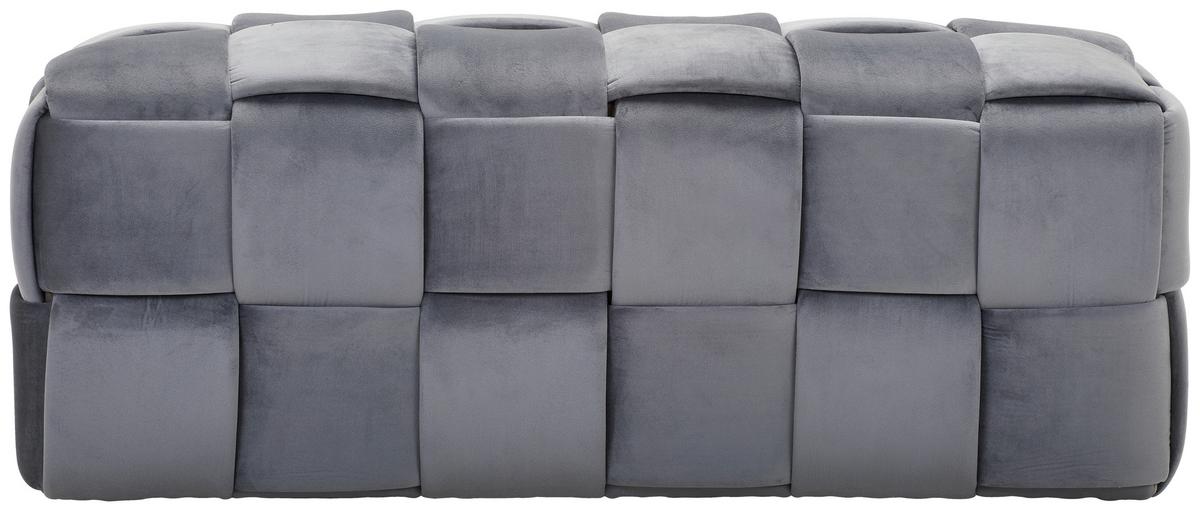 ŁAWKA LUCA - ciemnoszary, Trend, tkanina (108/43/44cm) - Xora